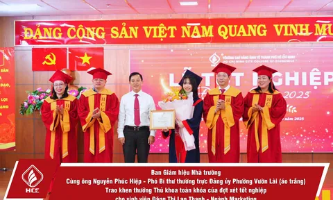 Gần 800 sinh viên HCE nhận bằng tốt nghiệp đợt 2 năm 2025