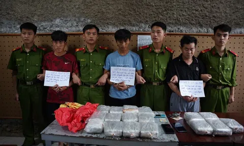 Phá đường dây ma túy xuyên quốc gia, thu giữ 50 bánh hồng phiến