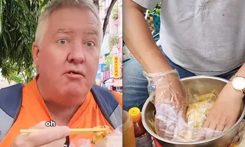 Khách Tây bất ngờ trước món ăn "được làm từ nilon" ở Việt Nam, dân mạng lại thấy lo lắng vì 1 lý do