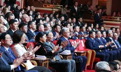 Tổng Bí thư Tô Lâm dự chương trình hòa nhạc hữu nghị Việt Nam - Kazakhstan