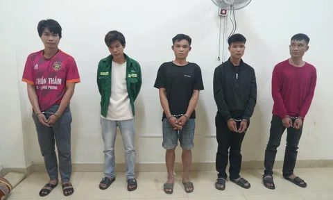 Bắt nhóm đối tượng gây ra hàng loạt vụ cướp tài sản táo tợn