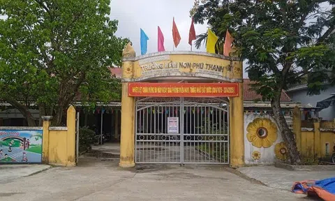 Quan hệ nam nữ bất chính, Phó hiệu trưởng trường mầm non ở Huế bị kỷ luật
