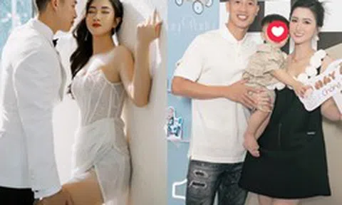 Nữ diễn viên Vbiz yêu cầu thủ nổi tiếng 8 năm mới cưới, sinh quý tử lại được khen đẹp trai giống hệt Sơn Tùng