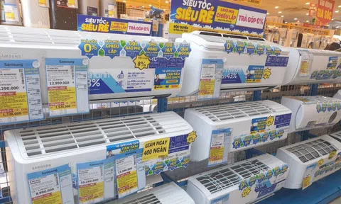 Giá điều hòa lao dốc kịch sàn tới 60%, có mẫu chỉ từ 3 triệu đồng