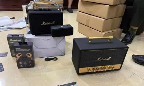 Triệt phá đường dây bán hàng giả thương hiệu Marshall quy mô lớn