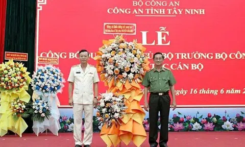 Tây Ninh có tân Giám đốc Công an