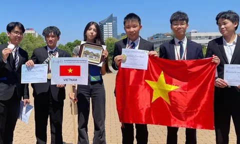 Học sinh Việt Nam đạt 4 huy chương Olympic Vật lý châu Âu