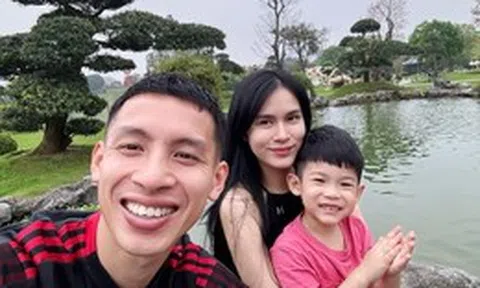 Cuộc sống viên mãn của tiền vệ nổi tiếng và hotgirl Tuyên Quang: Vừa xây biệt thự bạc tỉ nay lại có tin vui