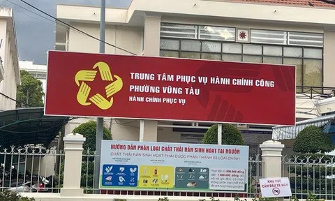 Nhiều trụ sở xã, phường ở Bà Rịa - Vũng Tàu thay bảng hiệu mang tên gọi mới