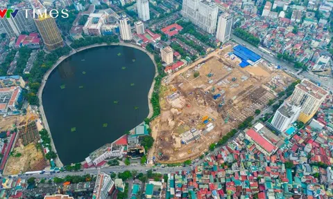 Khi tỷ phú “chơi lớn”: Đào hầm gửi xe rộng gấp 2,5 lần sân bóng đá cho 169 căn nhà phố trên “đất vàng” quận Ba Đình