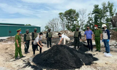 Triệt phá vụ án chôn, lấp chất thải công nghiệp với số lượng đặc biệt lớn, gây ô nhiễm môi trường