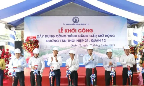 Quận 12 khởi công dự án nâng cấp đường dân sinh hơn 1.300 tỷ đồng