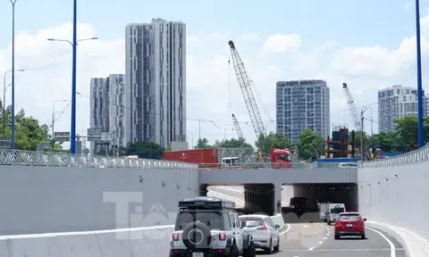 Thông xe hầm chui ở nút giao thông lớn nhất TPHCM