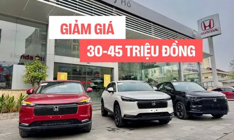 Honda HR-V giảm giá tới 45 triệu đồng tại đại lý: Bản tầm trung giảm nhiều nhất còn 705 triệu, tiệm cận Xforce, Creta bản đắt nhất
