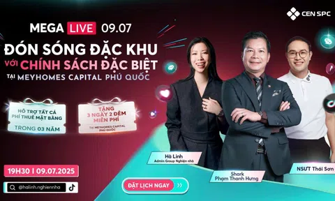 Shark Hưng tiết lộ “chiến lược mặt bằng 0 đồng” trong livestream ngày 9/7