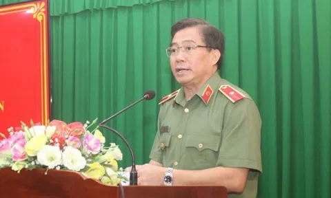 Giám đốc Công an tỉnh Vĩnh Long Nguyễn Thanh Hải được phong hàm Thiếu tướng