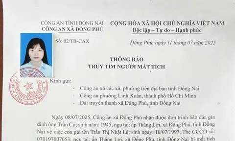 Công an truy tìm 2 cô gái trẻ mất tích ở Đồng Nai