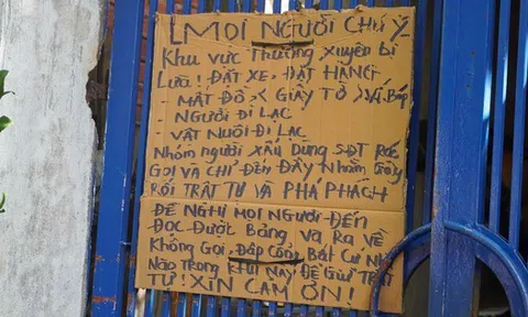 Lạ lùng "hẻm bom hàng" khiến shipper khốn khổ, người dân buộc phải cảnh báo