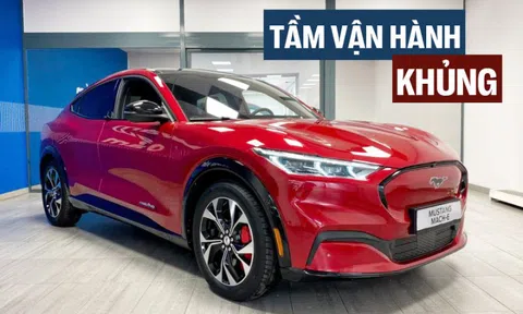 Đây là bản Ford Mustang Mach-E sắp bán tại Việt Nam: Diện mạo khác xe nhập tư, pin khủng, đầy bình có thể chạy Hà Nội - Quảng Bình
