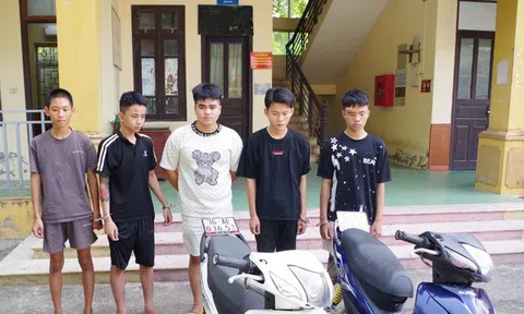 Bắt giữ 5 đối tượng trộm cắp tài sản đề lấy tiền về quê