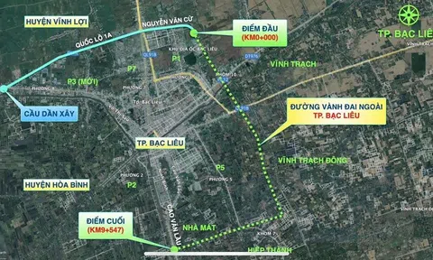Cà Mau sẽ khởi công mới hai tuyến vành đai trong năm 2025