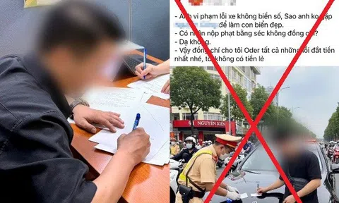 Kết đắng cho nam thanh niên bắt trend "phú bà, đại gia bị CSGT xử phạt"