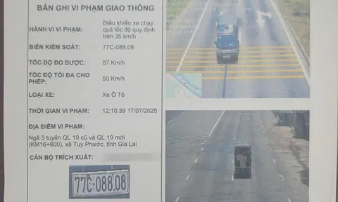21 lần vi phạm tốc độ, tài xế bị phạt gần 115 triệu đồng