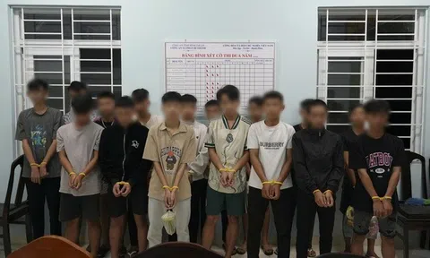 Khởi tố 16 thanh thiếu niên đuổi đánh nhau gây náo loạn ở Lâm Đồng
