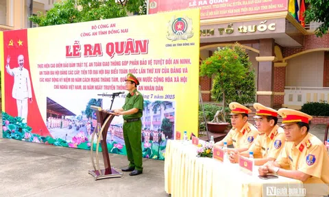 Đồng Nai: Ra quân thực hiện cao điểm bảo đảm trật tự, an toàn giao thông
