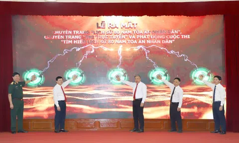 Nhiều hoạt động ý nghĩa hướng tới kỷ niệm 80 năm ngày truyền thống ngành Tòa án