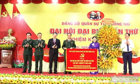 Đại hội đại biểu Đảng bộ Quân sự tỉnh Đồng Nai lần I nhiệm kỳ 2025-2030