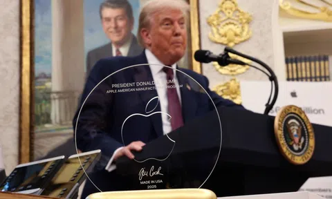 Đem tặng ông Trump thứ gì mà CEO Tim Cook nhận lại phần quà siêu to khổng lồ: 'Apple sẽ được đối xử đặc biệt'