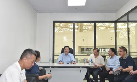 Bảo đảm an toàn trong quá trình thi công gian hàng tại Triển lãm thành tựu 80 năm Quốc khánh