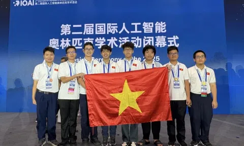 Cả 8 thí sinh Việt Nam giành huy chương Olympic AI quốc tế