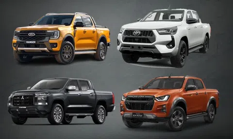 Xe bán tải tháng 7/2025: Bất ngờ gọi tên Toyota Hilux, Ford Ranger không chỉ nhất phân khúc mà còn có thể làm được điều này