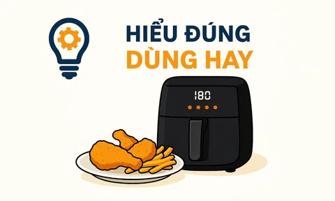 Nồi chiên không dầu: Có thực sự không dầu và nấu ăn 'healthy' hơn?