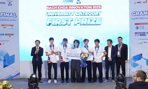 Giải thưởng khởi nghiệp đổi mới sáng tạo Bach khoa Innovation 2025 đã có chủ