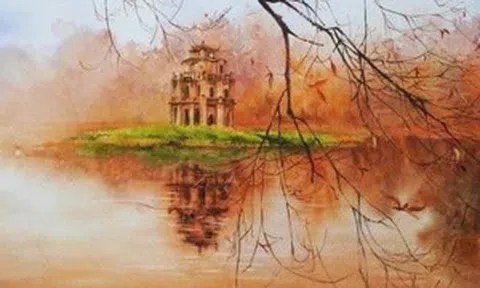 Triển lãm 'Nước non ngàn dặm': Gam màu ký ức, âm vang mùa Thu lịch sử