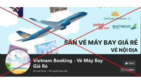 Cảnh báo thủ đoạn lừa đảo bán vé máy bay